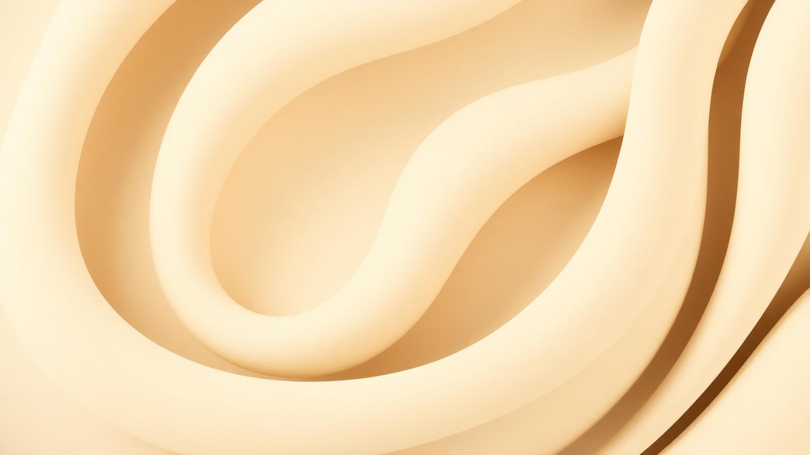 Soft flowing parallel arcs in muted sage and cream tones suggesting payment rails.